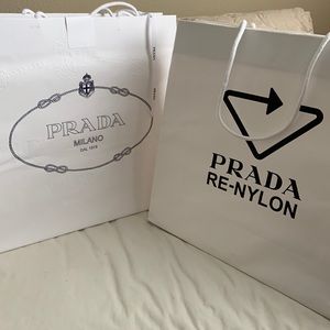 2 Authentic Prada Paper babe
